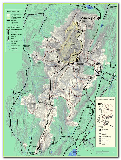 Mt Greylock Trail Map Pdf