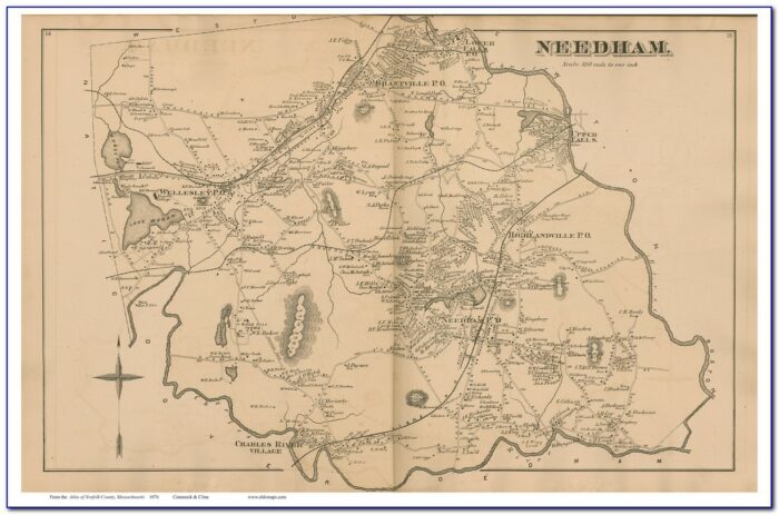Needham Ma Flood Map