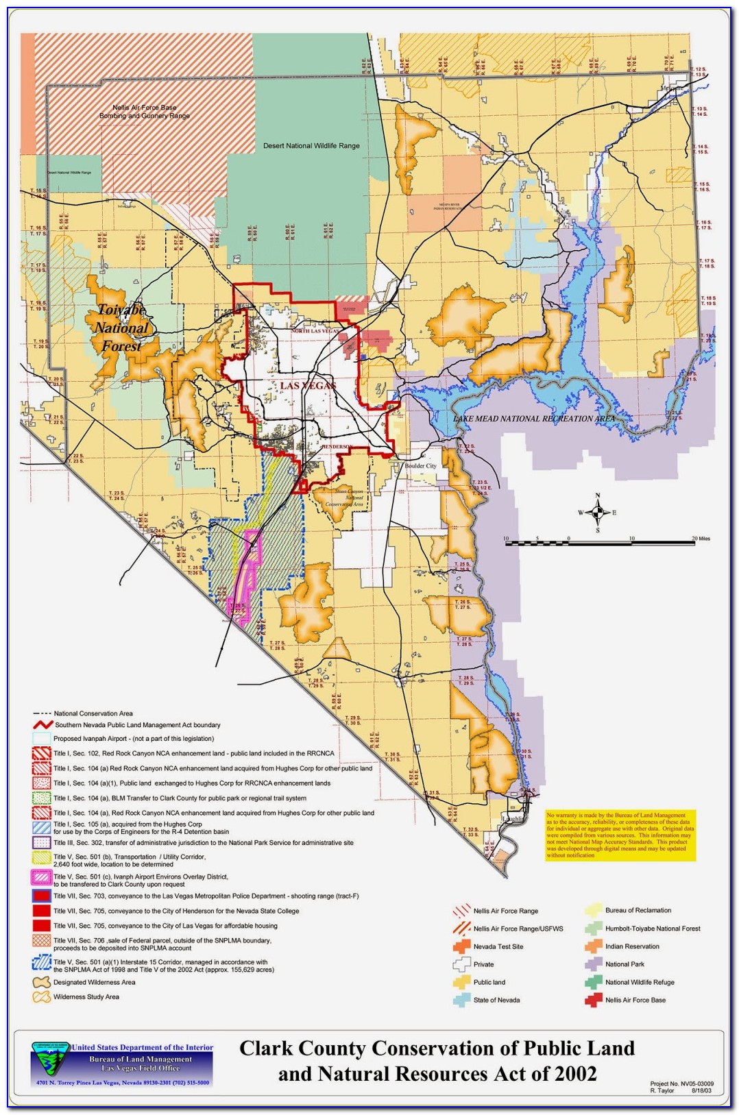 Nevada Blm District Map