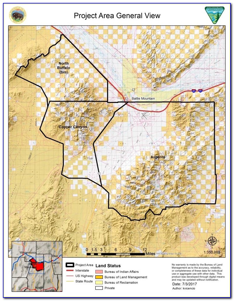Nevada Blm Plat Maps