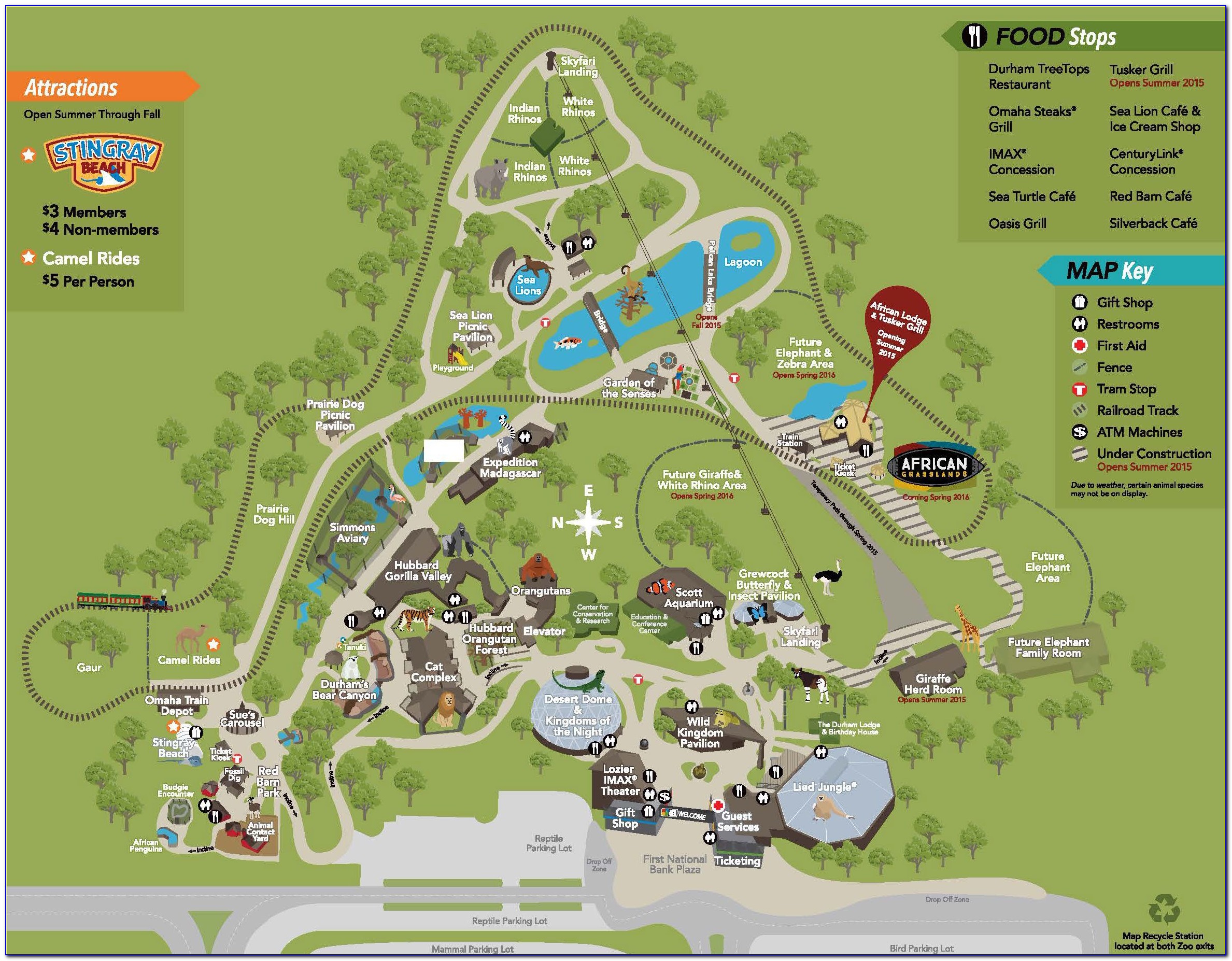 Okc Zoo Map Pdf