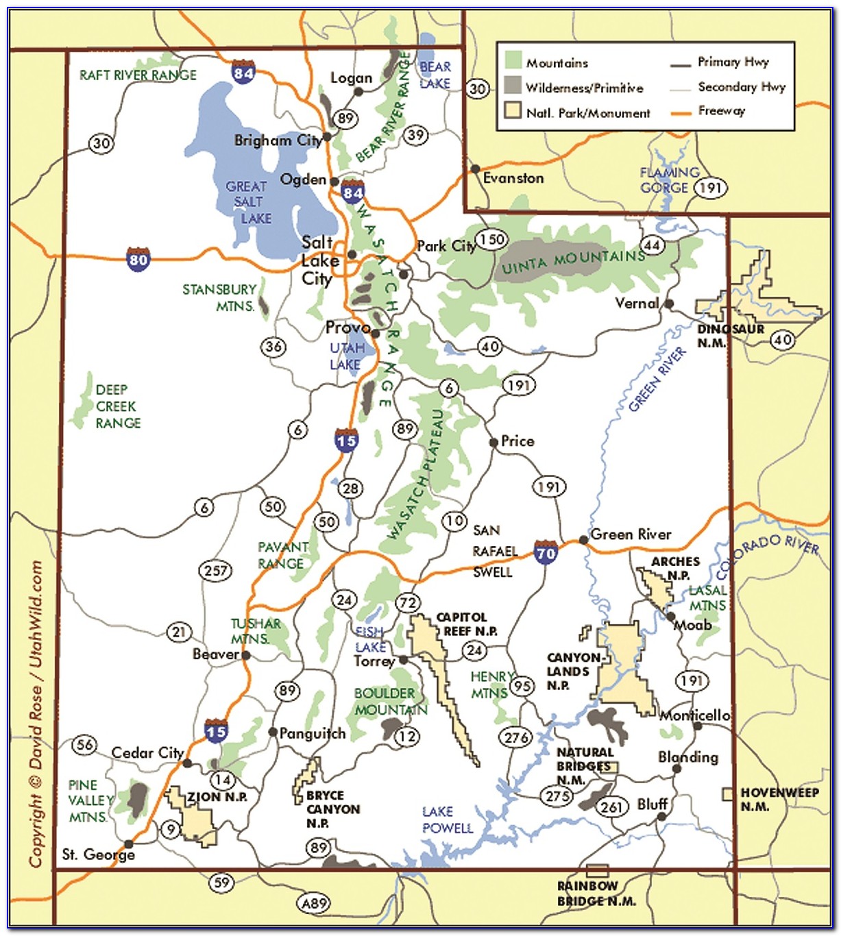 Paiute Trail Map Gpx
