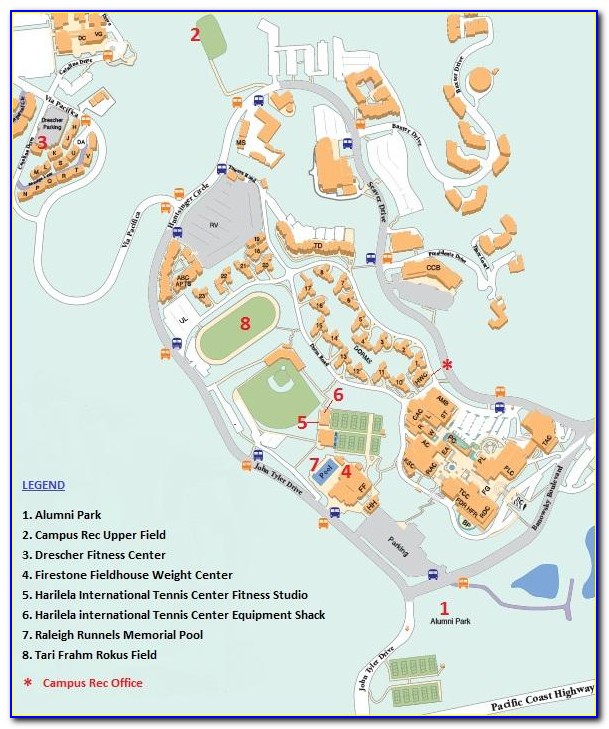 Pepperdine University Map Pdf