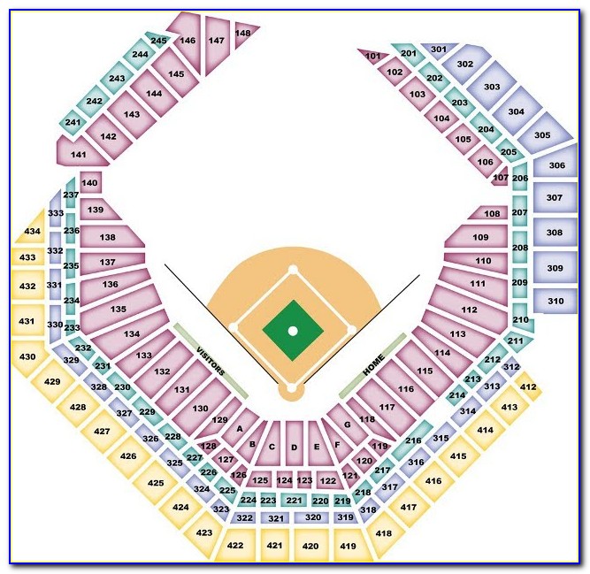 Phillies Spring Training Seating Map