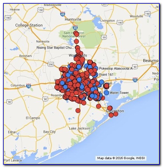 Pokemon Go Houston Map Google
