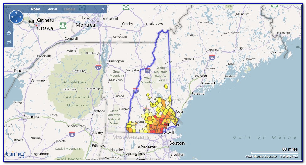 Power Outage Map Nhec