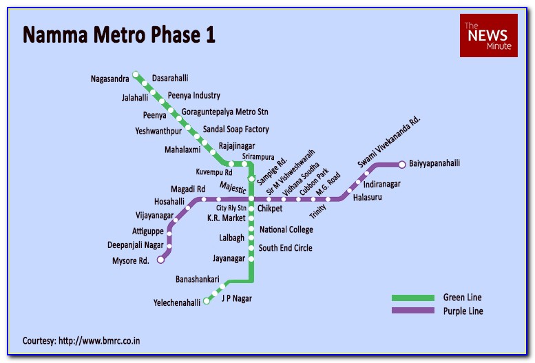 Purple Line Metro Map Dc