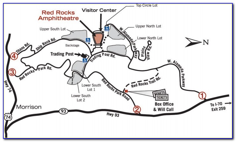 Red Rocks Amphitheater Seating Capacity