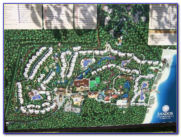 Sandos Caracol Eco Resort Google Map