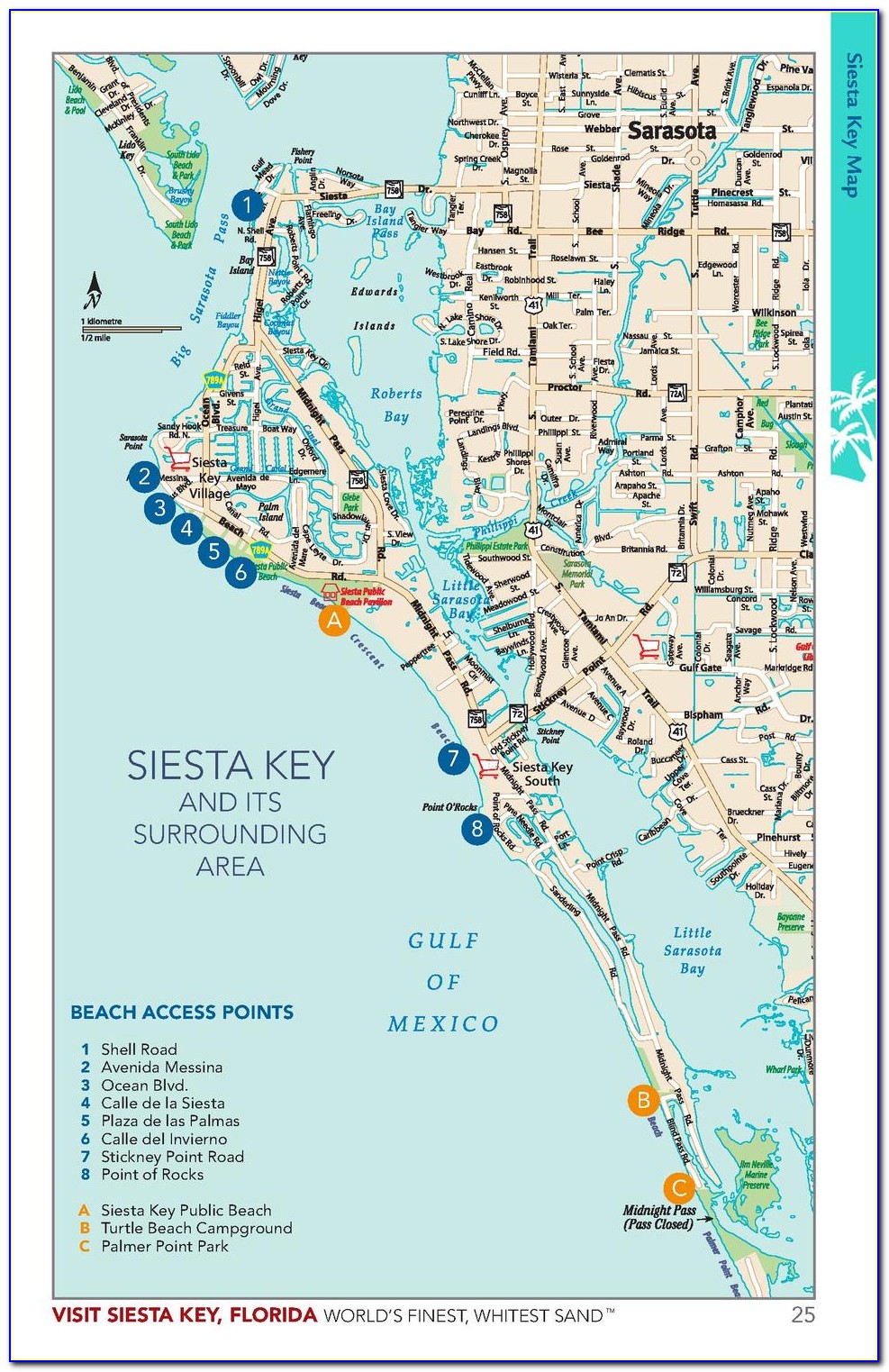 Siesta Key Village Map Pdf