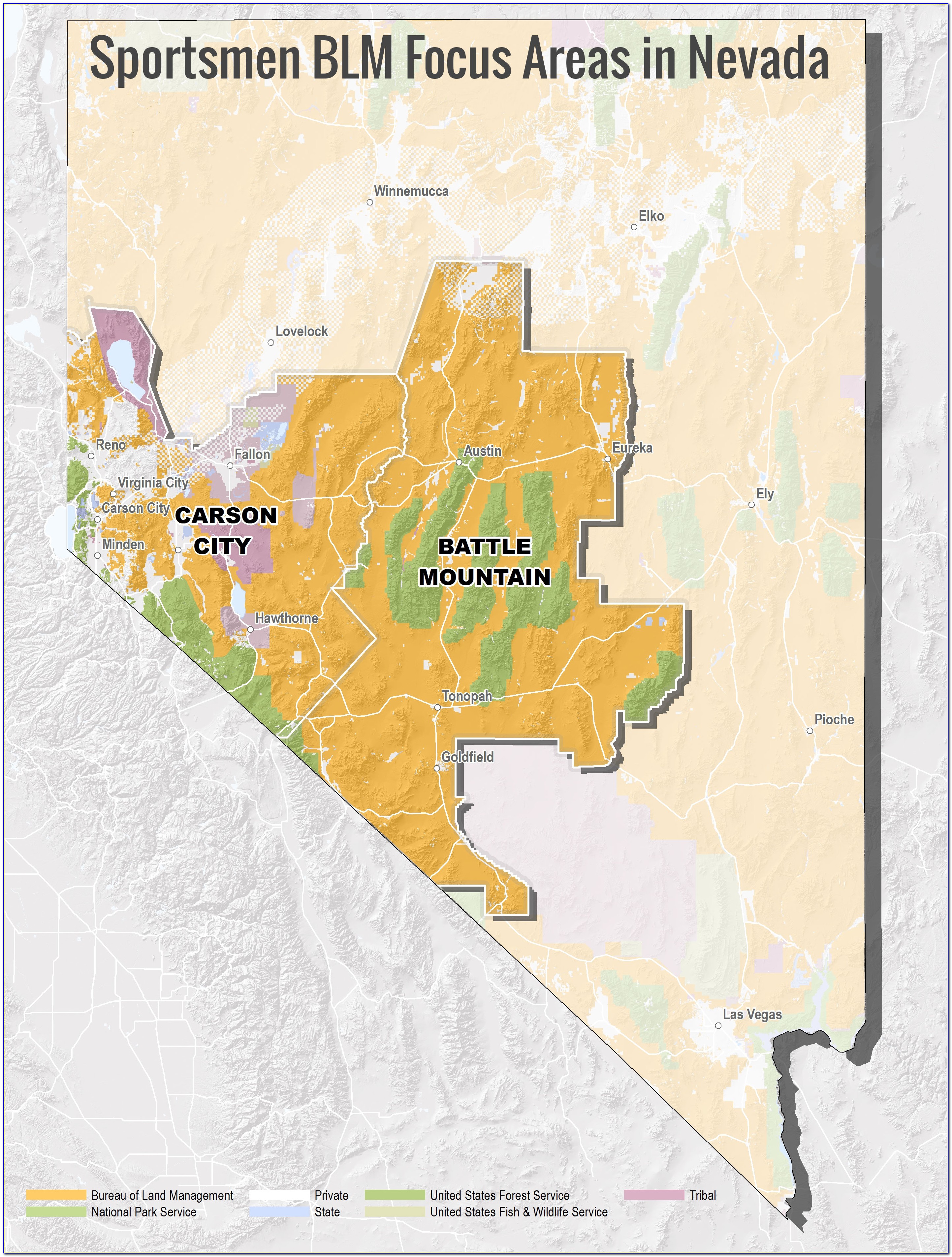 Southern Nevada Blm Map