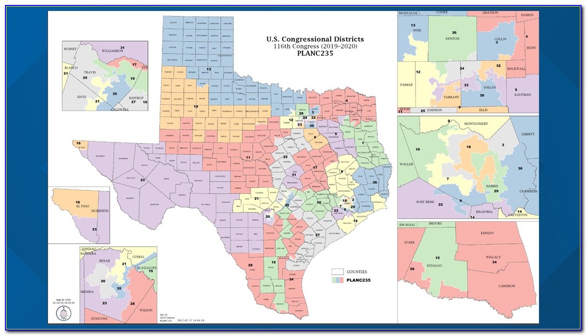 Texas House Of Representatives District 100 Map