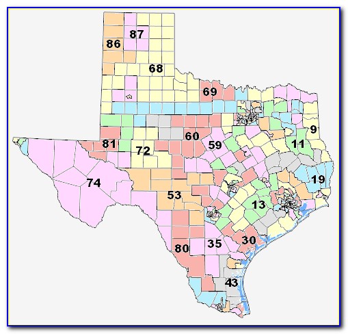 Texas House Of Representatives District 128 Map