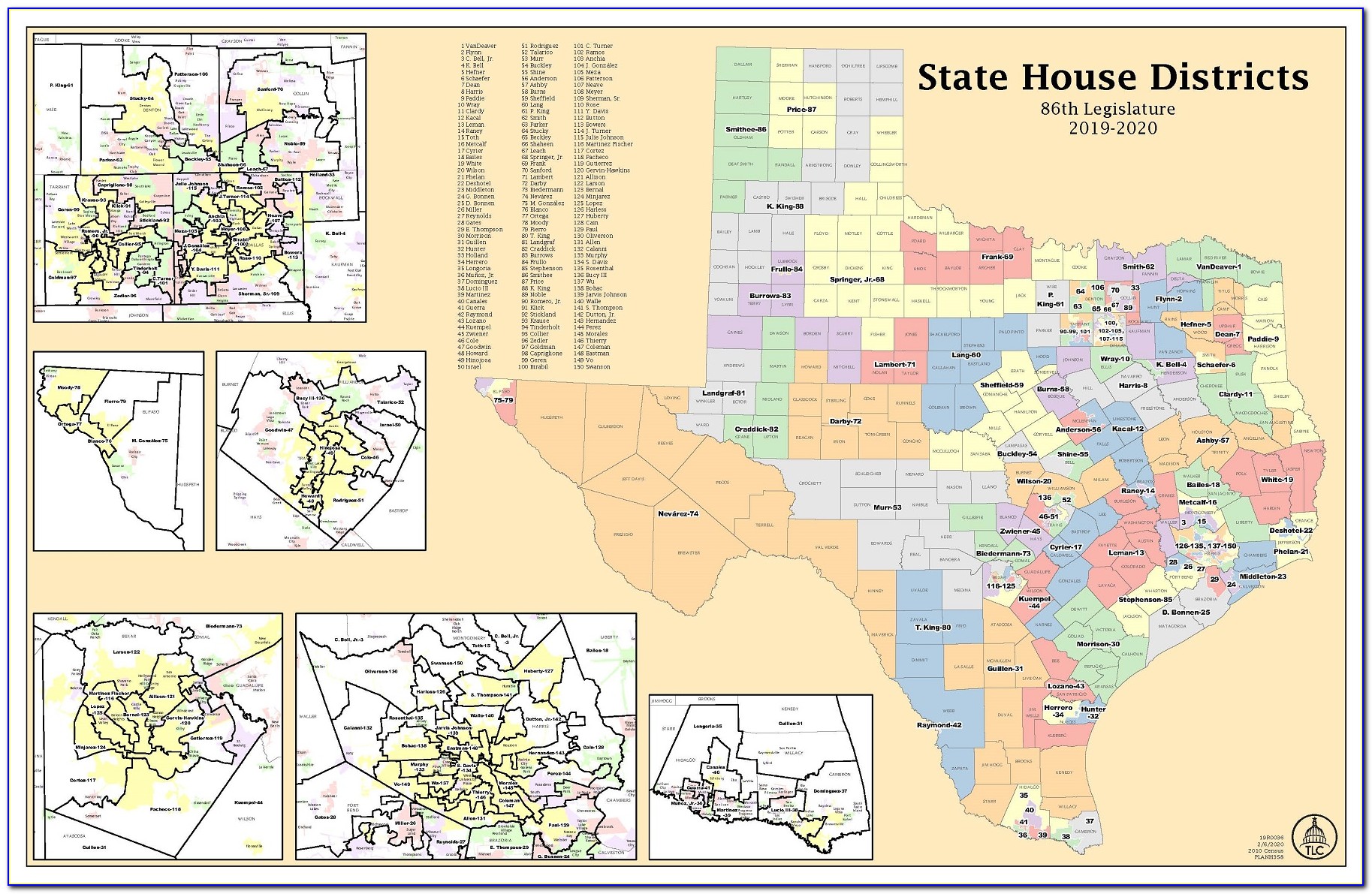 Texas House Of Representatives District 2 Map