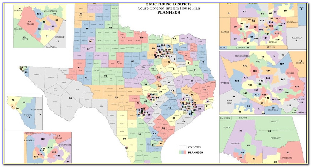Texas House Of Representatives District 65 Map