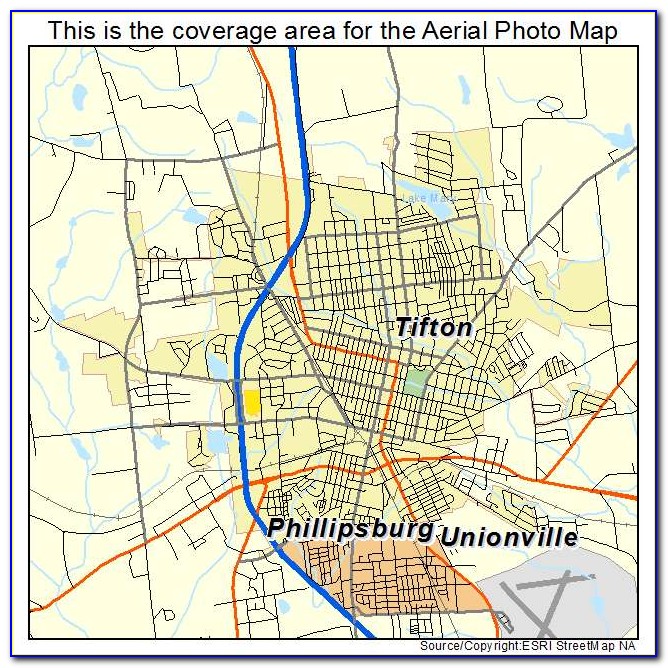 Tifton Ga Map