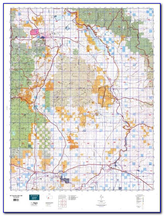 Unit Montana Hunting District Map