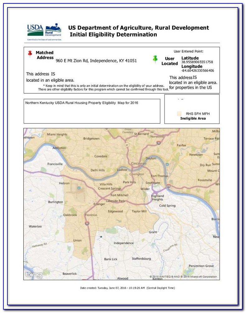 Usda Eligibility Map 2019 Georgia