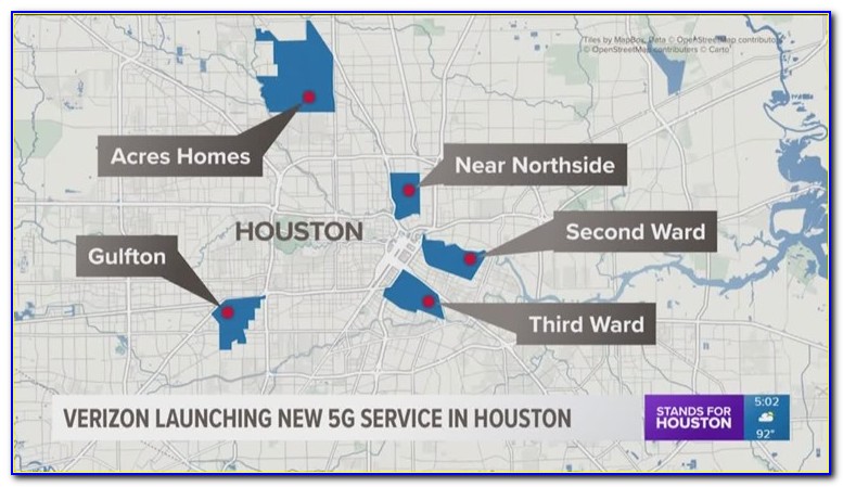 Verizon 5g Home Houston Map