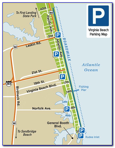 Virginia Beach Va Hotel Map