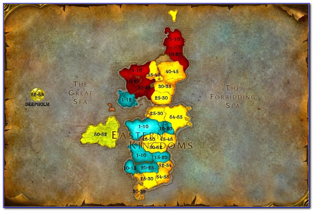 Warcraft 3 Eastern Kingdoms Map