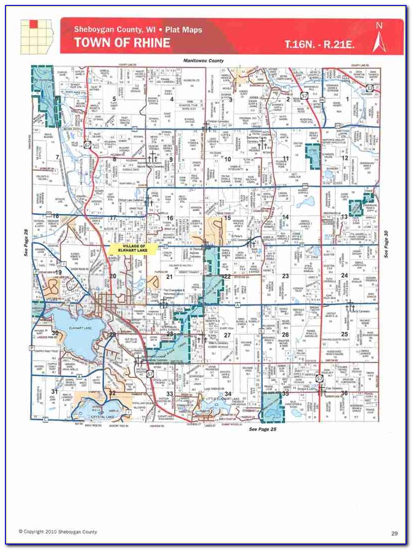 Washburn County Wisconsin Plat Maps