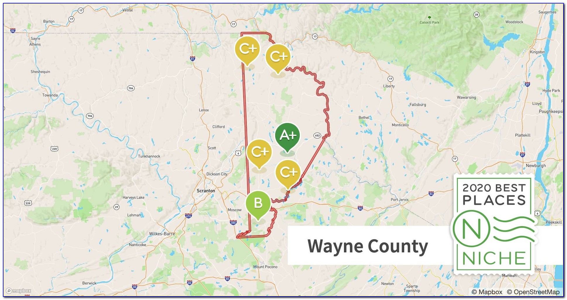 Wayne County Pa Public Tax Map