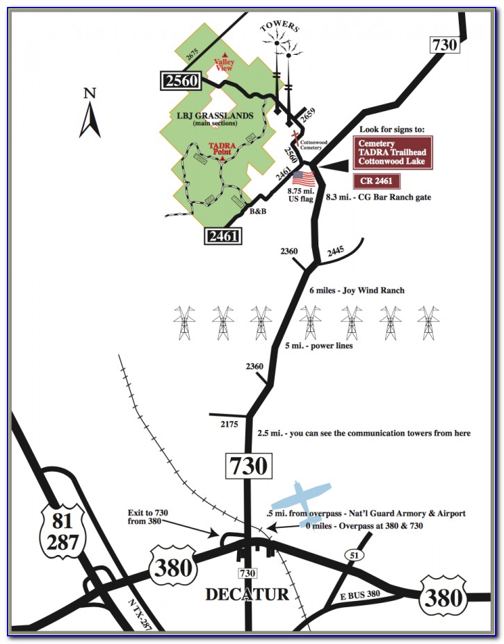 West Orange Bike Trail Map