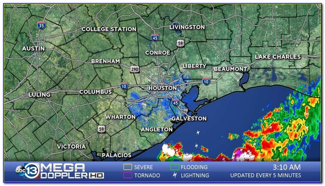 West Texas Weather Radar Map