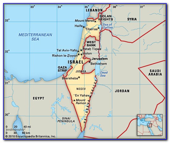 Where Is Israel On The Map Of Africa