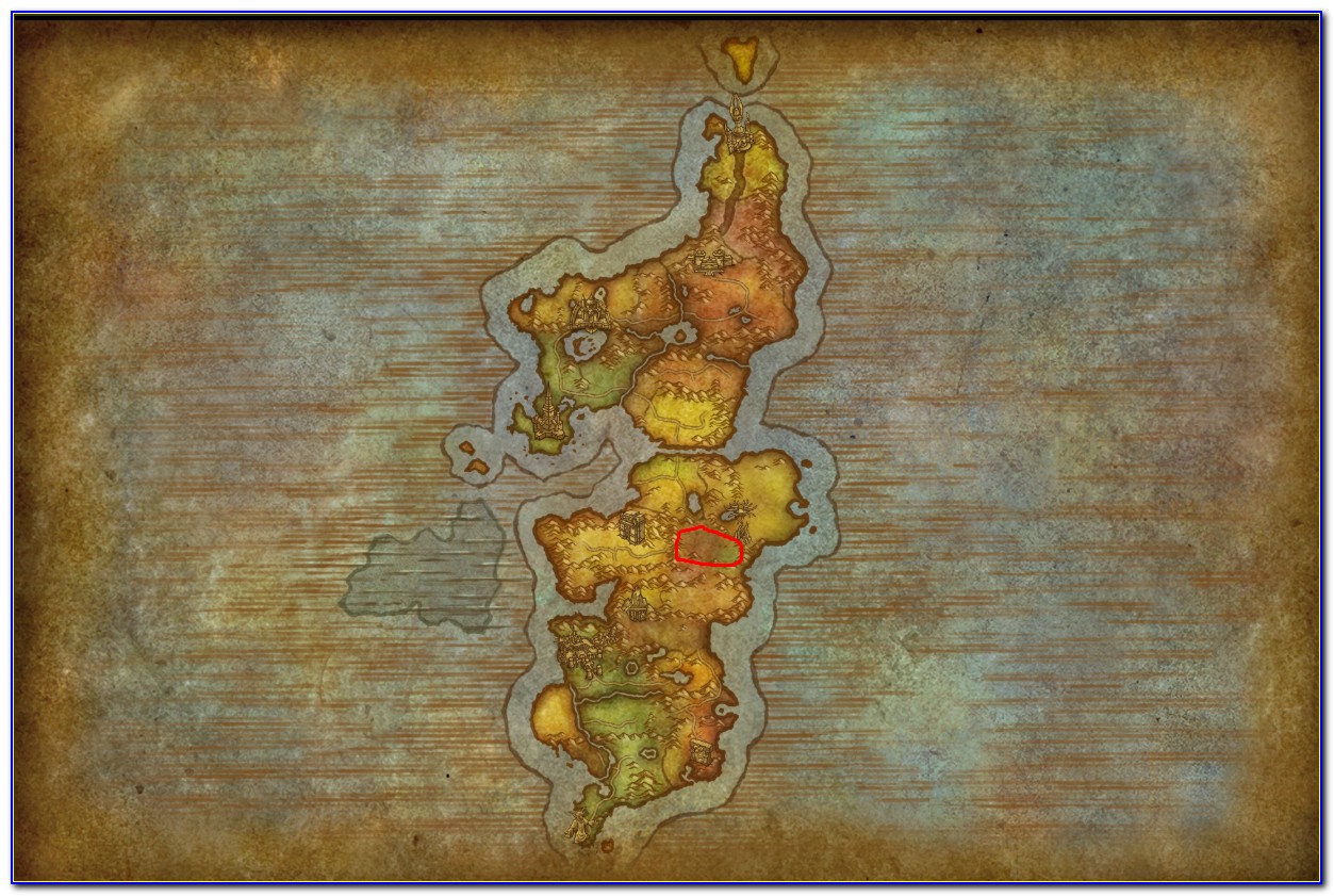 Wow Eastern Kingdoms Map Classic