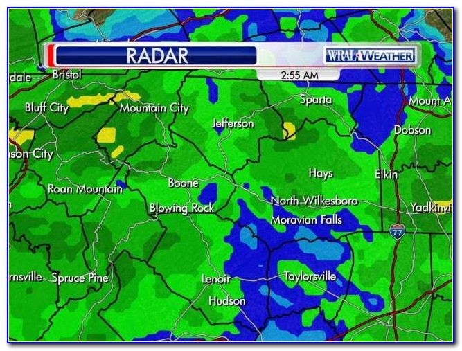 Wral Weather Map