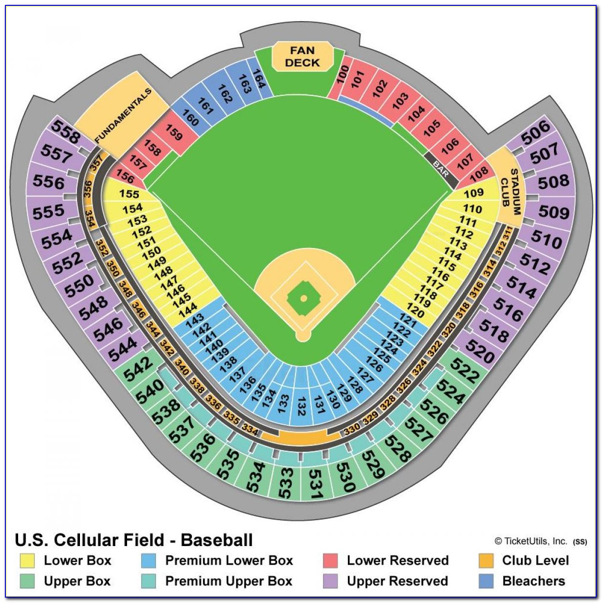 Wrigley Field Concert Seating Map