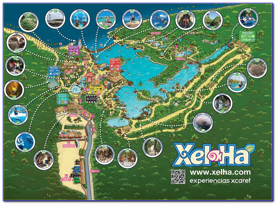 Xel Ha Map