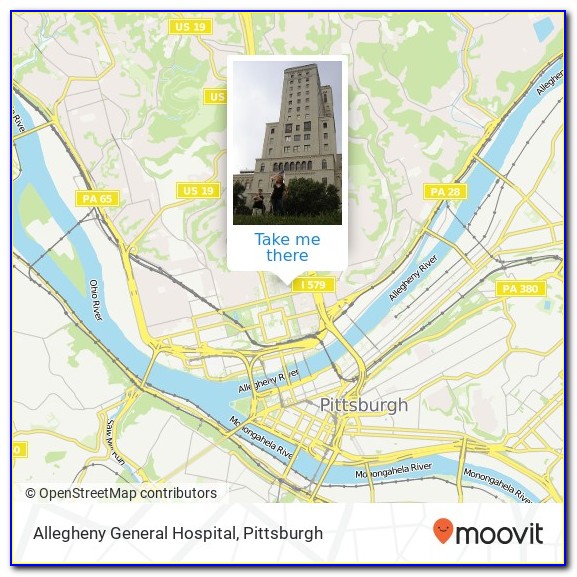 Allegheny General Hospital Directions