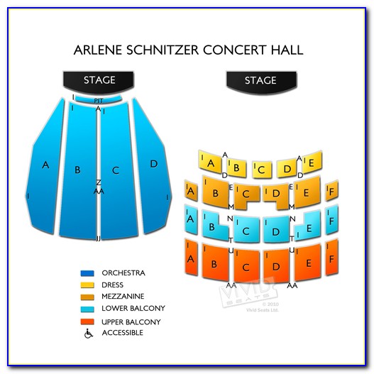 Arlene Schnitzer Concert Hall Seating Chart View