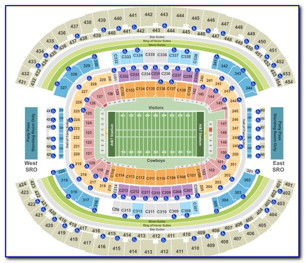 At&t Stadium Suite Seating Chart