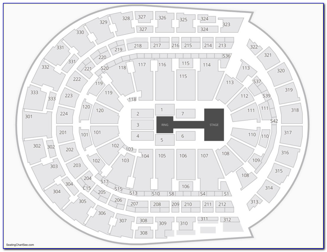 Bridgestone Arena Seating Layout