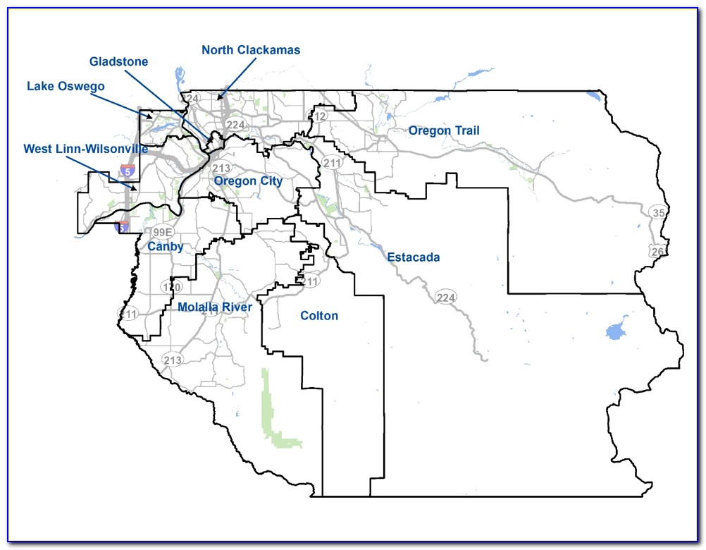 Clackamas County Oregon Tax Maps