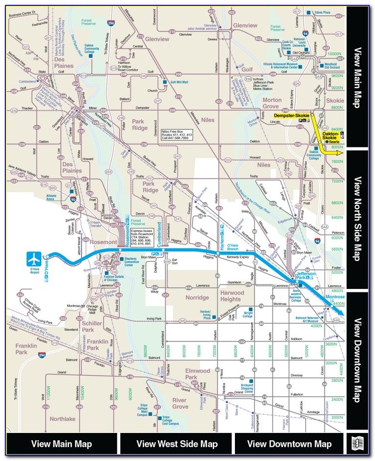 Cta Bus Route Map 2