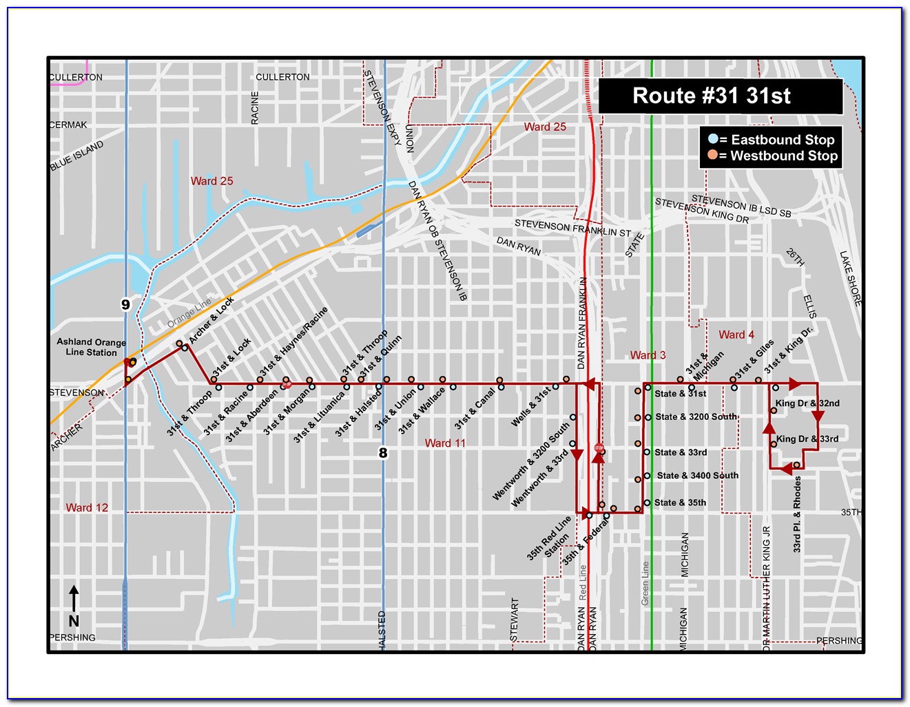 Cta Bus Route Map 70