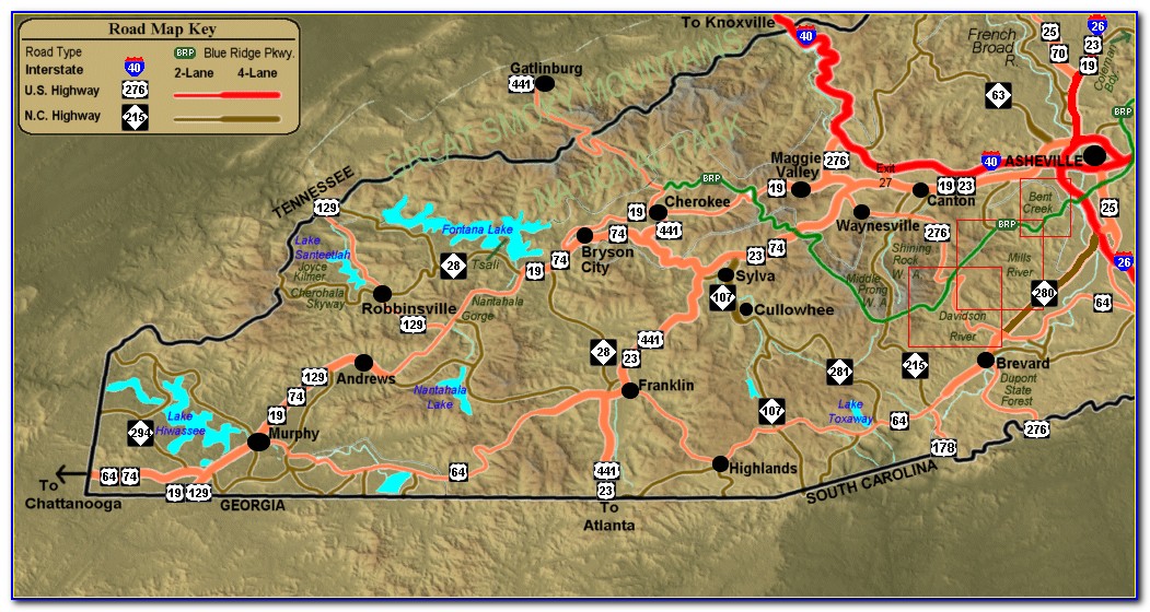 Davidson River Campground Nc Map