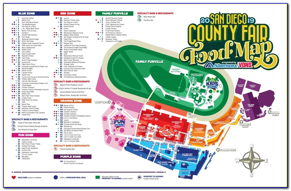 Del Mar Fairgrounds Map 2019
