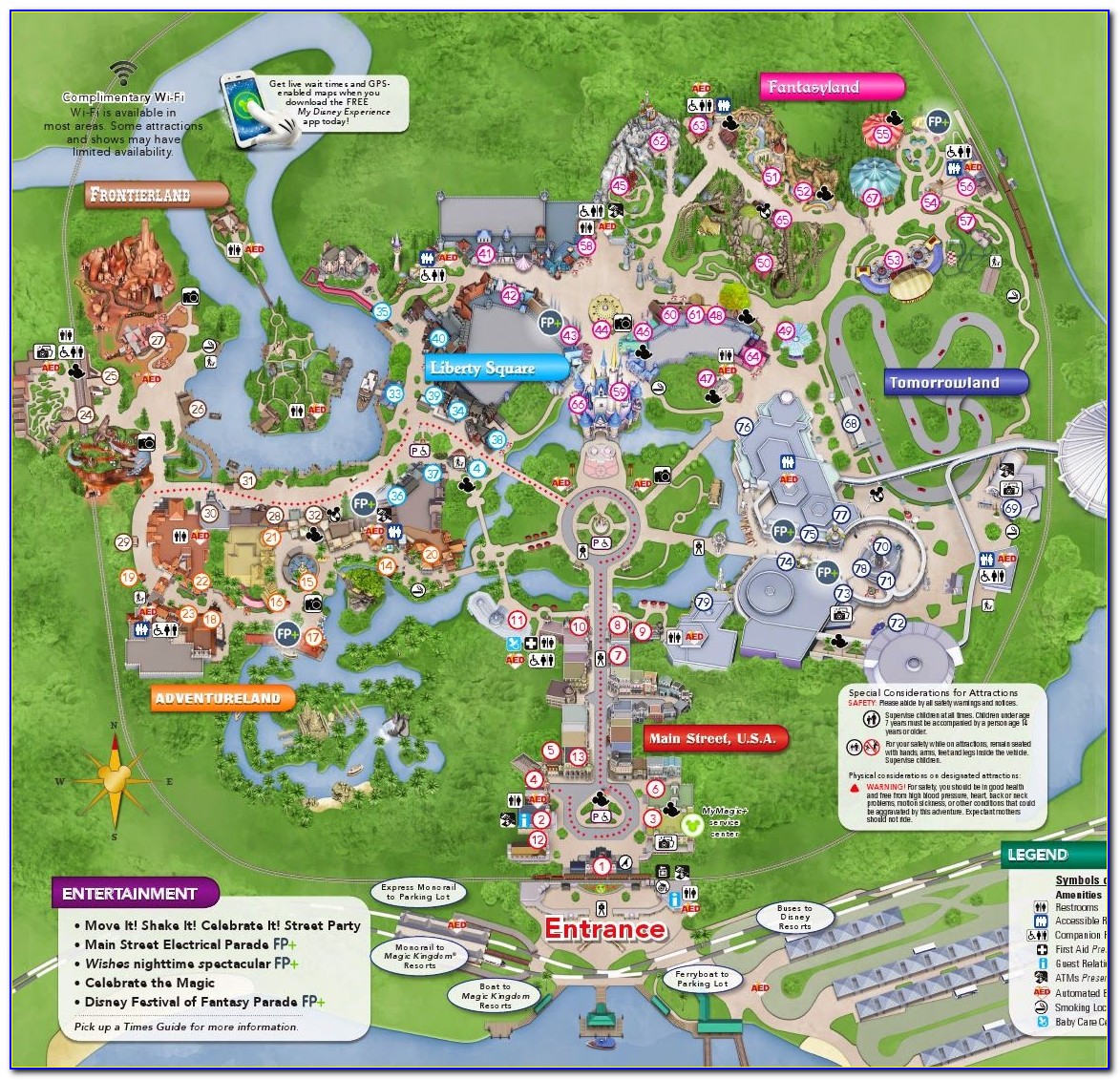 Disney Resort Map Orlando