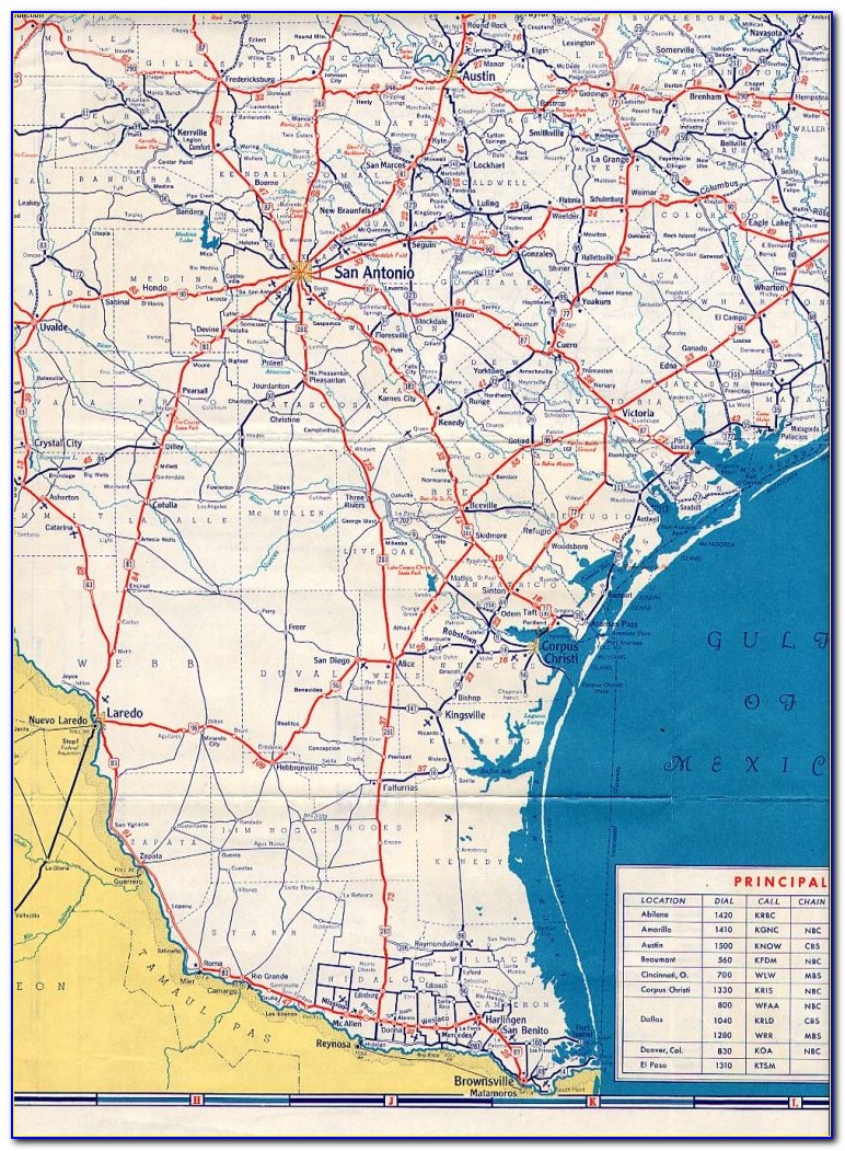 Driving Map Of Houston Texas
