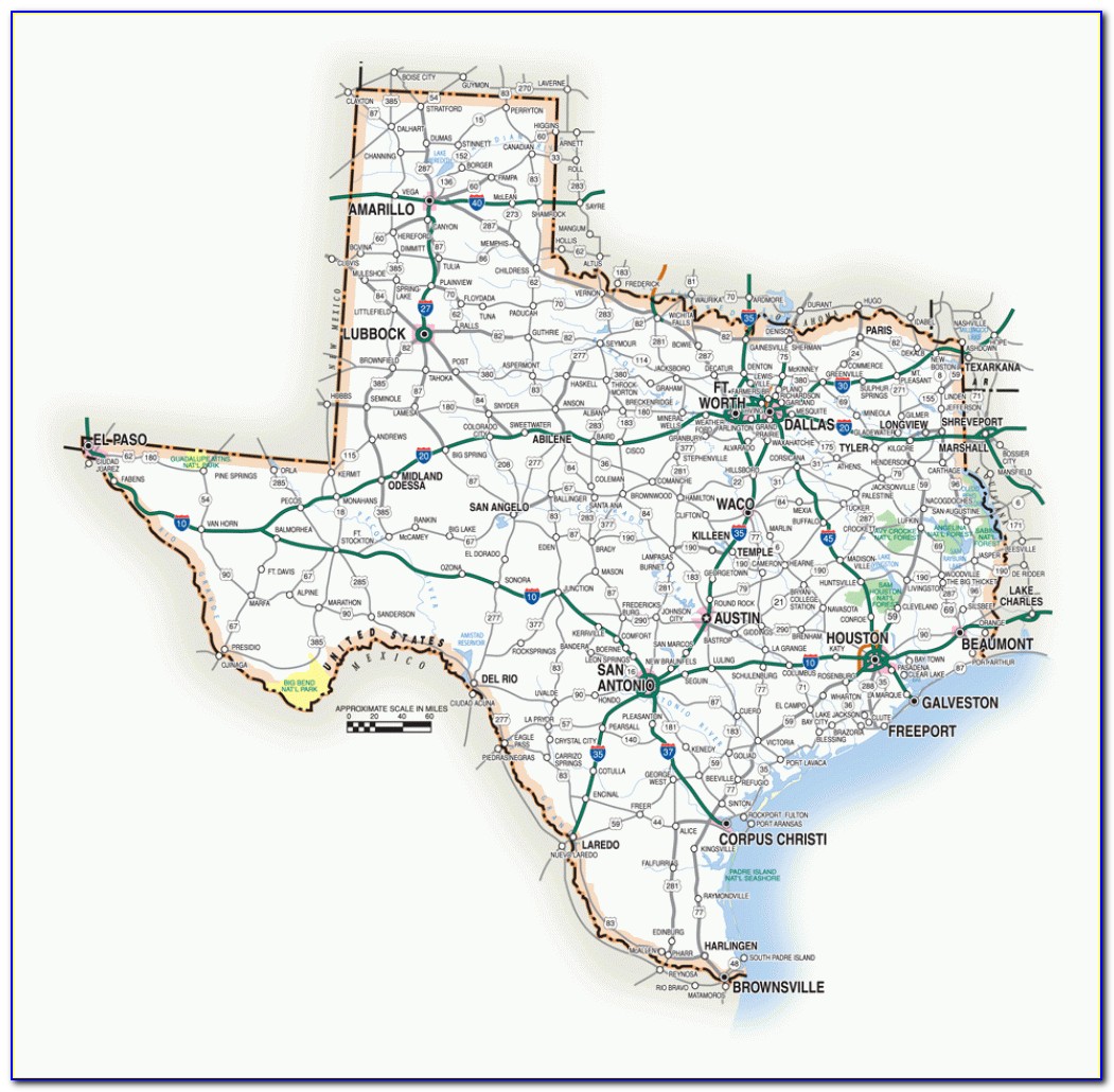Driving Map Of Texas And Louisiana