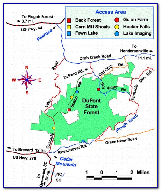 Dupont State Forest Mtb Trail Map