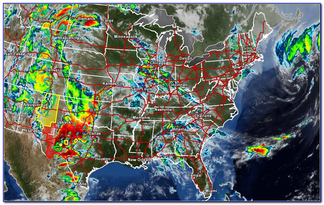 Eastern Us Weather Map Today