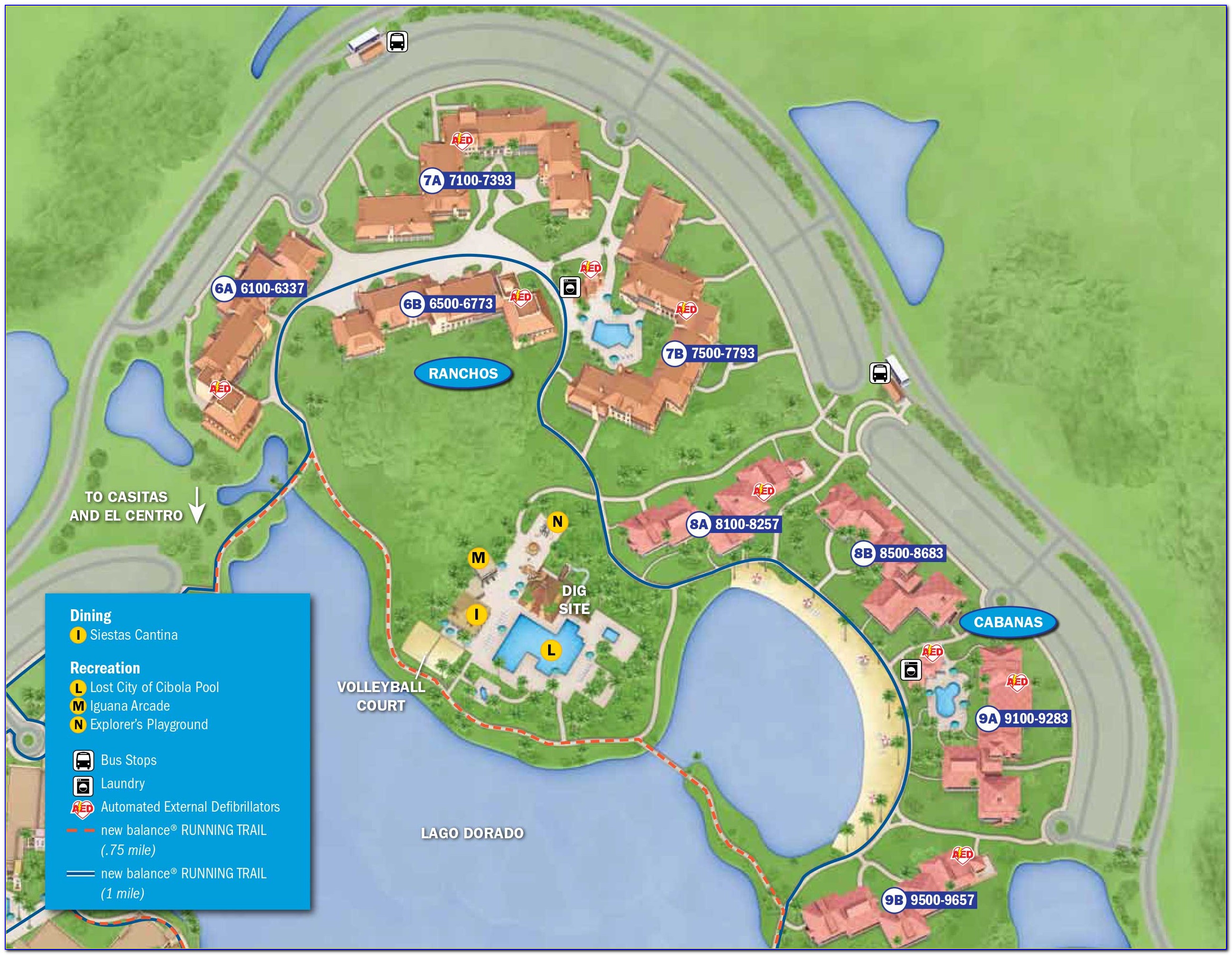 Epcot Resort Map