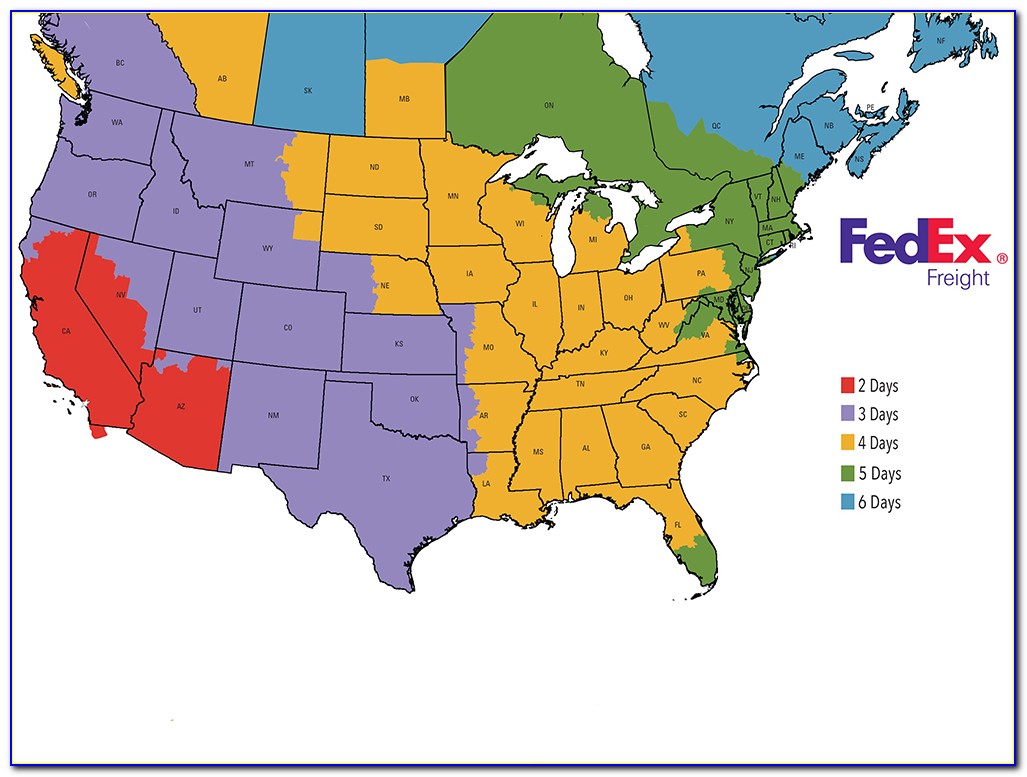 Fedex Freight Terminal Map